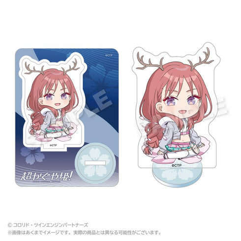 "Super Princess Kaguya!" Mini Character Acrylic Mascot: Ayatsumugi Ashika