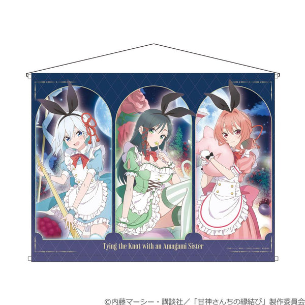 『甘神さんちの縁結び』B2集合タペストリー 月灯りの夢見茶会