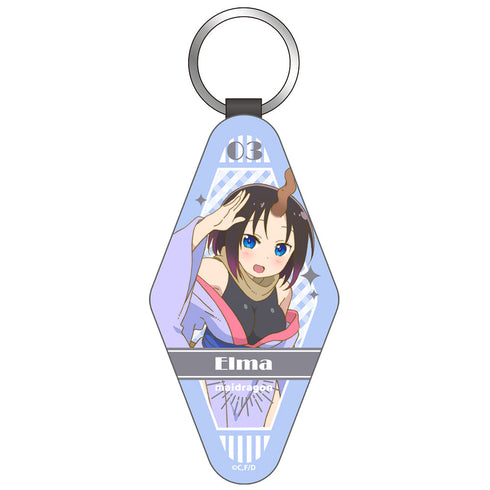『小林さんちのメイドラゴンS』小林さんちのメイドラゴン 「エルマ」 レザーキーホルダー