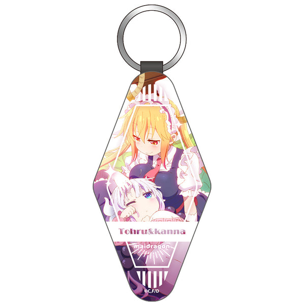 『小林さんちのメイドラゴンS』「トール&カンナ」 レザーキーホルダー
