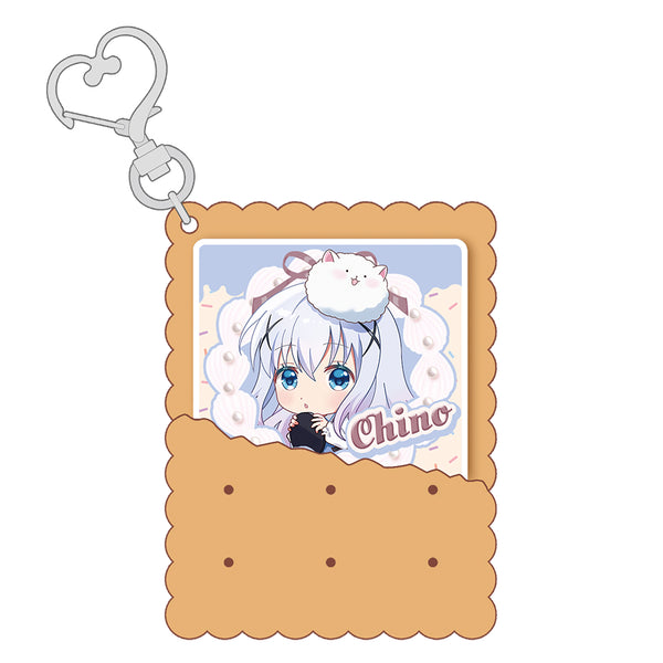 『ご注文はうさぎですか?』「チノ」ラバーキーホルダー