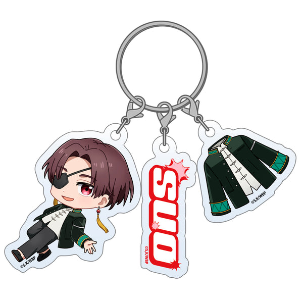 "WIND BREAKER" Hayato Sohou 3-Piece Acrylic Charm Set