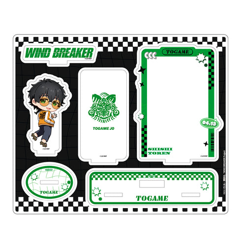 『WIND BREAKER』十亀 条 アクリルフレームジオラマ