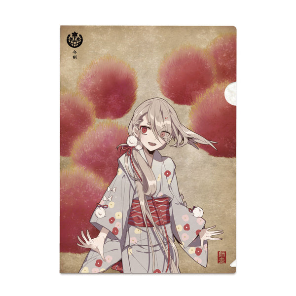 『刀剣乱舞-ONLINE-』華こよみ絵巻 第六弾 和紙クリアファイル 今剣