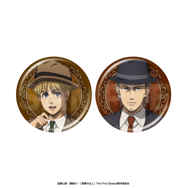 『進撃の巨人』キャラバッジセット アルミン・ジャン