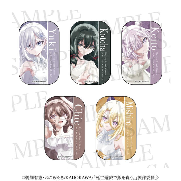 《靠死亡遊戲謀生。》Trading Character Square 徽章【盒裝】
