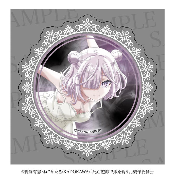 《靠死亡遊戲謀生》壓克力杯墊 毛線款
