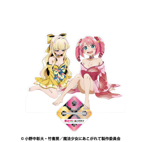 《嚮往魔法少女》【超】BIG壓克力立牌 瑪吉亞·瑪ゼン塔&瑪吉亞·阿薩爾法