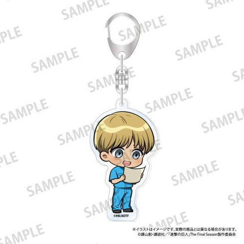 『進撃の巨人』アクリルキーホルダー アルミン・アルレルト(ミニキャラ)(DIY)