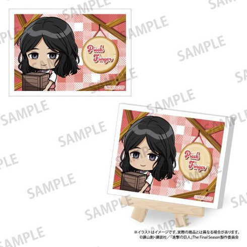 『進撃の巨人』キャンバスボードミニ ピーク・フィンガー(ミニキャラ)(DIY)