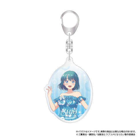 《和青梅竹马不会发展成恋爱喜剧》亚克力钥匙扣 水萌汐