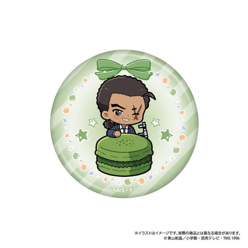 『名探偵コナン』丸型缶バッジ 大和敢助SD マカロンコレクションvol.1