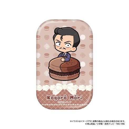 『名探偵コナン』長方形型缶バッジ 毛利小五郎SD マカロンコレクションvol.1