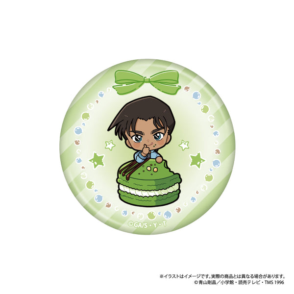 『名探偵コナン』丸型缶バッジ 服部平次SD(マカロンVol.2)