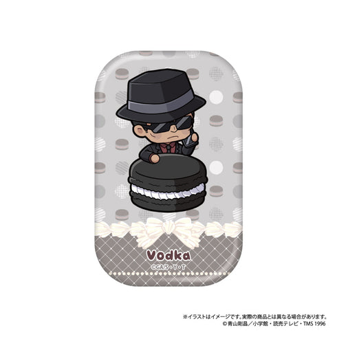 『名探偵コナン』長方形型缶バッジ ウォッカSD(マカロンVol.2)