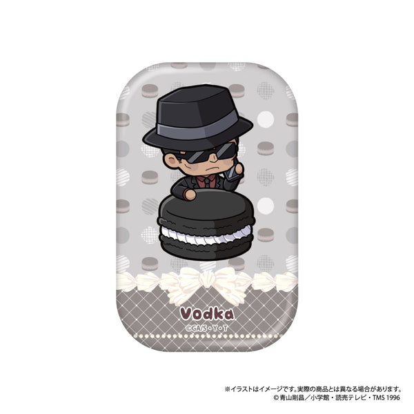 『名探偵コナン』長方形型缶バッジ ウォッカSD(マカロンVol.2)
