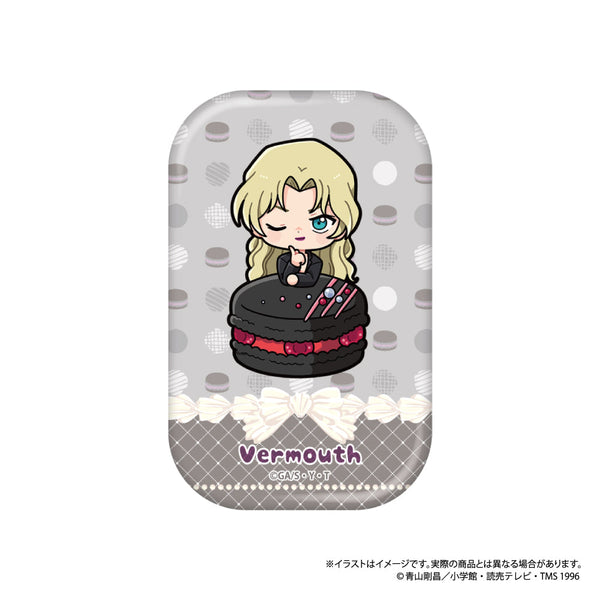 『名探偵コナン』長方形型缶バッジ ベルモットSD(マカロンVol.2)
