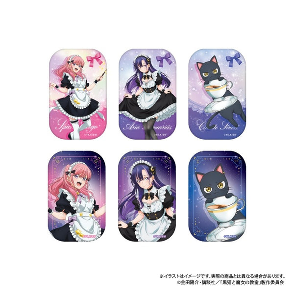 『黒猫と魔女の教室』トレーディング長方形型缶バッジ【BOX】