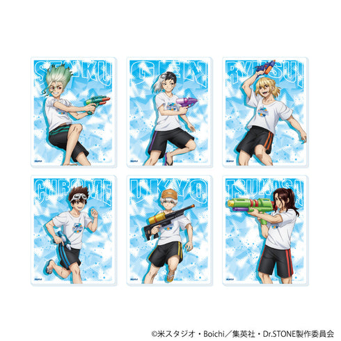 『Dr.STONE』アクリルカード12/ウォーターガンver. ブラインド(全6種)(描き下ろしイラスト)【BOX】【202608再販】