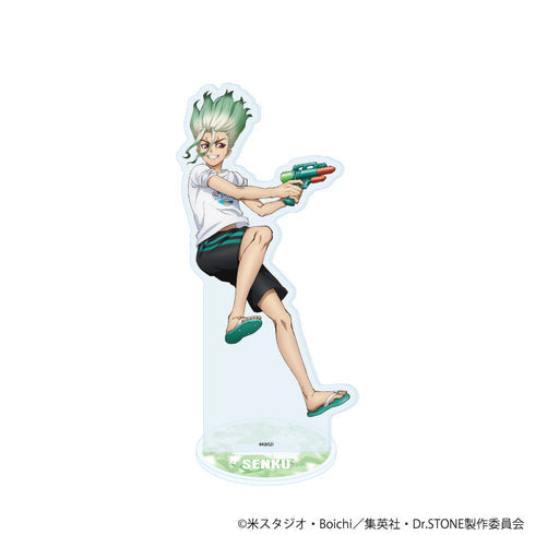 『Dr.STONE』アクリルスタンド64/石神千空 ウォーターガンver.(描き下ろしイラスト)【202608再販】