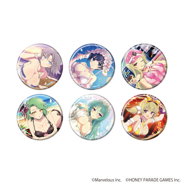 『シノビマスター 閃乱カグラ NEW LINK』缶バッジ02/BOX1 BOX(全6種)(公式イラスト)