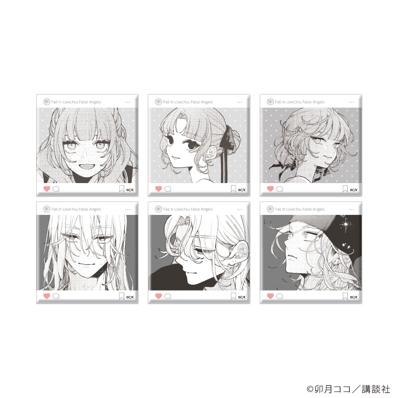 恋せよまやかし天使ども　缶バッジ　コンプリート ホログラム缶バッジ(57mm)「恋せよまやかし天使ども」01