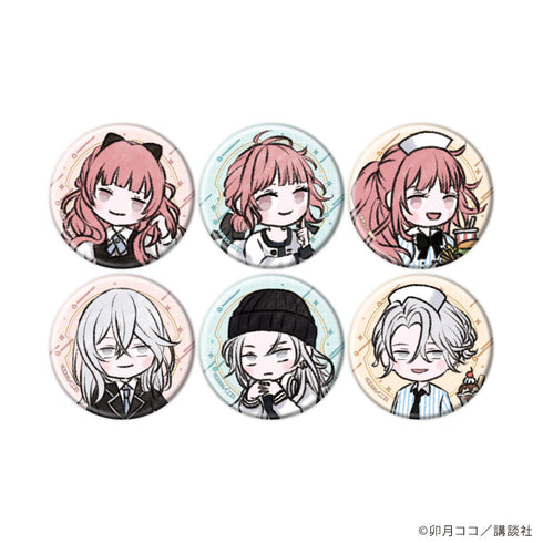 『恋せよまやかし天使ども』缶バッジ01/ブラインド(全6種)(グラフアートイラスト)【BOX】【202608再販】