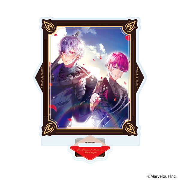 『千銃士:Rhodoknight』アクリルスタンド211/マークス&ライク・ツー(公式イラスト)