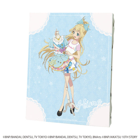 『オールアイカツ!大衣装展!!』キャンバスボード05/白鳥ひめ(描き下ろしイラスト)