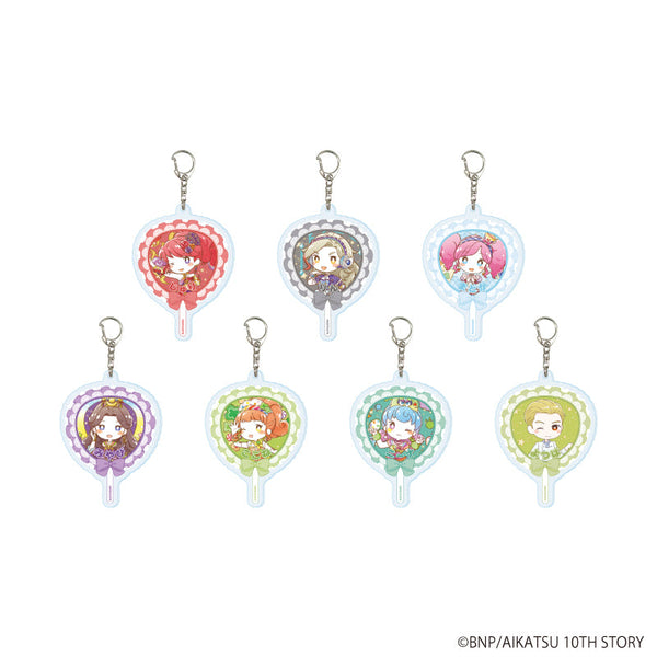『アイカツ!』アクリルキーホルダー09/コンプリートセット(全7種)(グラフアートイラスト)