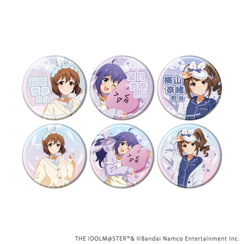 『アイドルマスター ミリオンライブ!』缶バッジ12/うさふわ Dreamy!ver.コンプリートセット(全6種)(描き下ろしイラスト)
