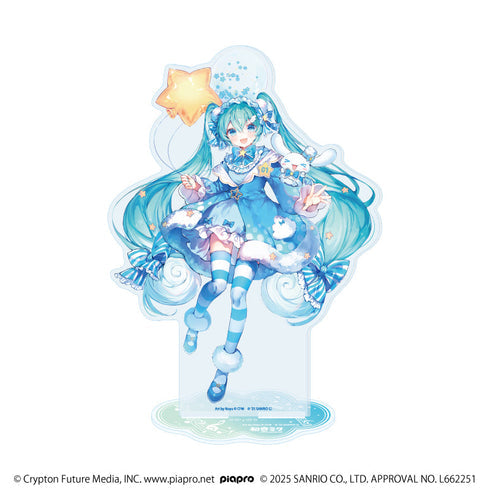 『初音ミク×シナモロール』BIGアクリルスタンド01/(コラボイラスト)【202609再販】