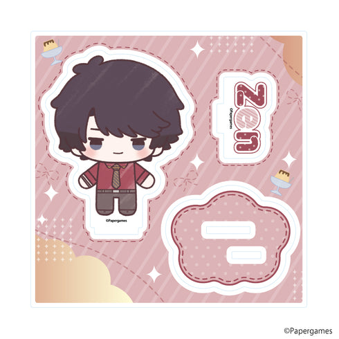 "Love and Producer ~EVOL×LOVE~" Acrylic Stand Plate 08 / Zen (Graph Art Illustration)