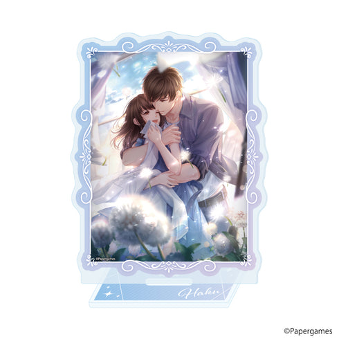 "Love and Producer ~EVOL×LOVE~" Acrylic Stand 49 / Hak: The Flawless Sky Blue (Official Illustration)