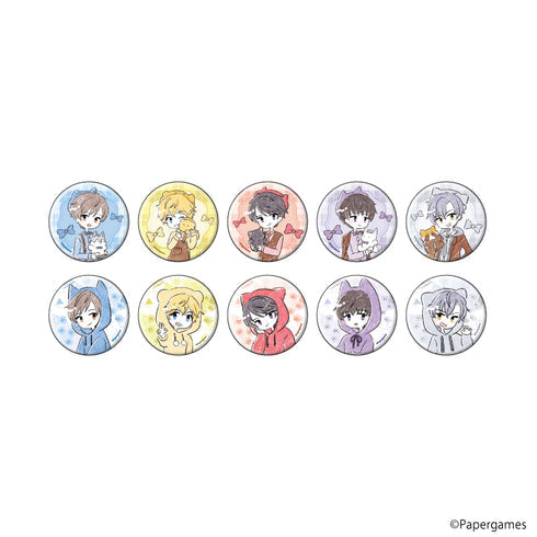 『恋とプロデューサー~EVOL×LOVE~』缶バッジ24/ブラインド(全10種)(グラフアートイラスト)【BOX】【202610再販】