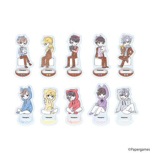 『恋とプロデューサー~EVOL×LOVE~』アクリルぷちスタンド08/コンプリートセット(全10種)(グラフアートイラスト)