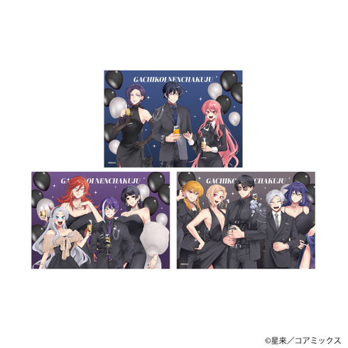 『ガチ恋粘着獣 ~ネット配信者の彼女になりたくて~』L版ブロマイド3枚セット01/集合デザイン(描き下ろしイラスト)
