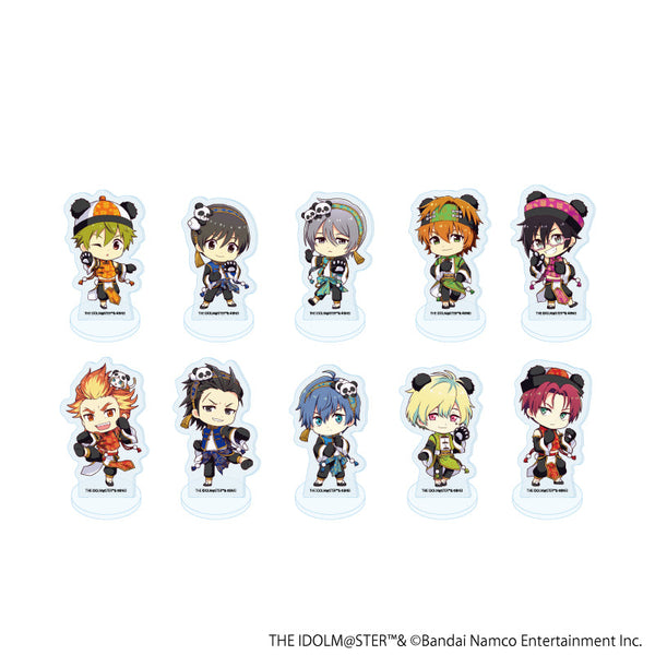 『アイドルマスター SideM』アクリルぷちスタンド15/コンプリートセット(全10種)(ミニキャライラスト)