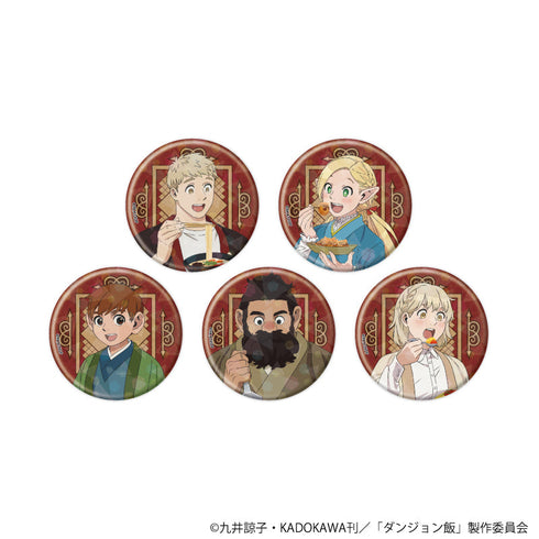 『ダンジョン飯』ホログラム缶バッジ(57mm)04/コンプリートセット(全5種)(描き下ろしイラスト)