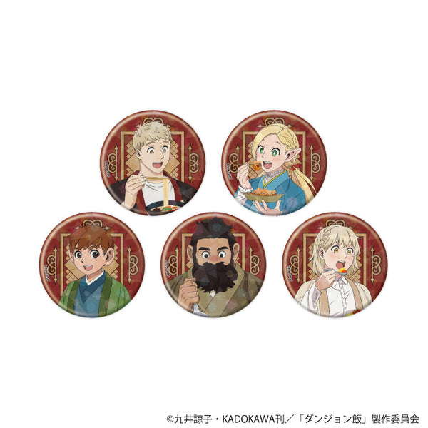 『ダンジョン飯』ホログラム缶バッジ(57mm)04/コンプリートセット(全5種)(描き下ろしイラスト)