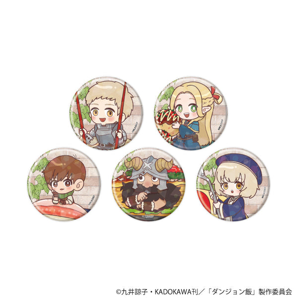 『ダンジョン飯』ホログラム缶バッジ(57mm)05/コンプリートセット(全5種)(POP Artイラスト)
