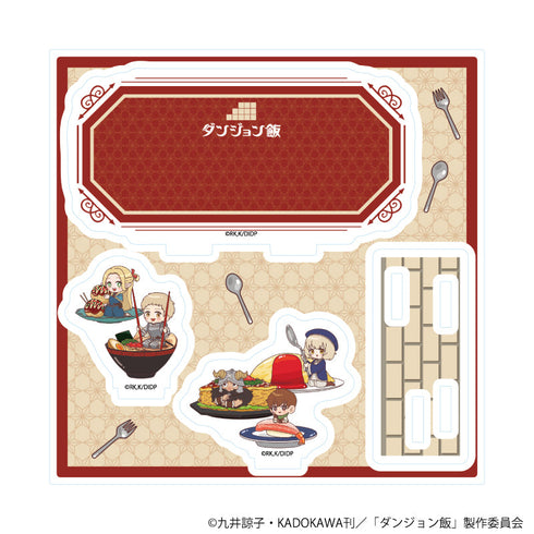 『ダンジョン飯』アクリルスタンドプレート09/集合デザイン(POP Artイラスト)