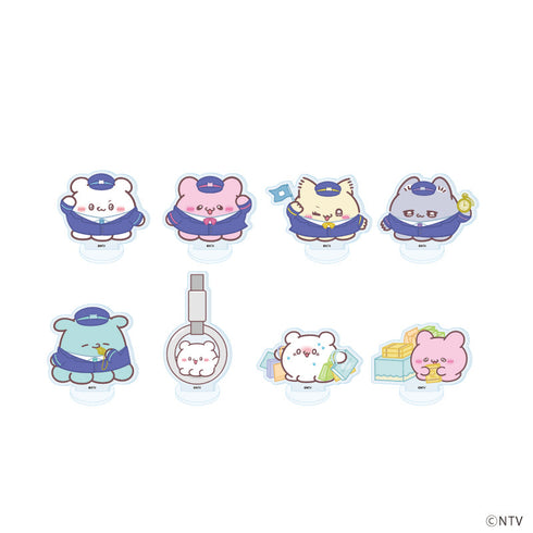 『らぶいーず』アクリルぷちスタンド02/駅ver. コンプリートセット(全8種)(描き下ろしイラスト)