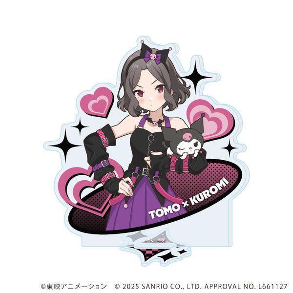 『ガールズバンドクライ×サンリオキャラクターズ』アクリルスタンド04/海老塚 智×クロミ(コラボイラスト)