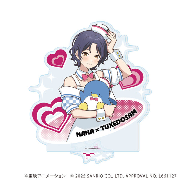 『ガールズバンドクライ×サンリオキャラクターズ』アクリルスタンド07/ナナ×タキシードサム(コラボイラスト)