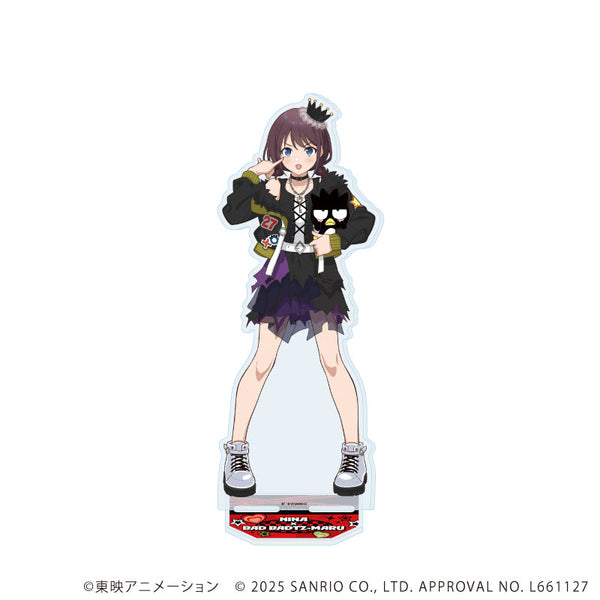 『ガールズバンドクライ×サンリオキャラクターズ』BIGアクリルスタンド01/井芹 仁菜×バッドばつ丸(コラボイラスト)
