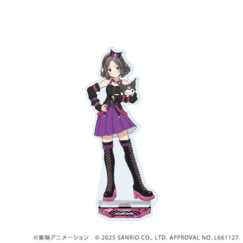 『ガールズバンドクライ×サンリオキャラクターズ』BIGアクリルスタンド04/海老塚 智×クロミ(コラボイラスト)