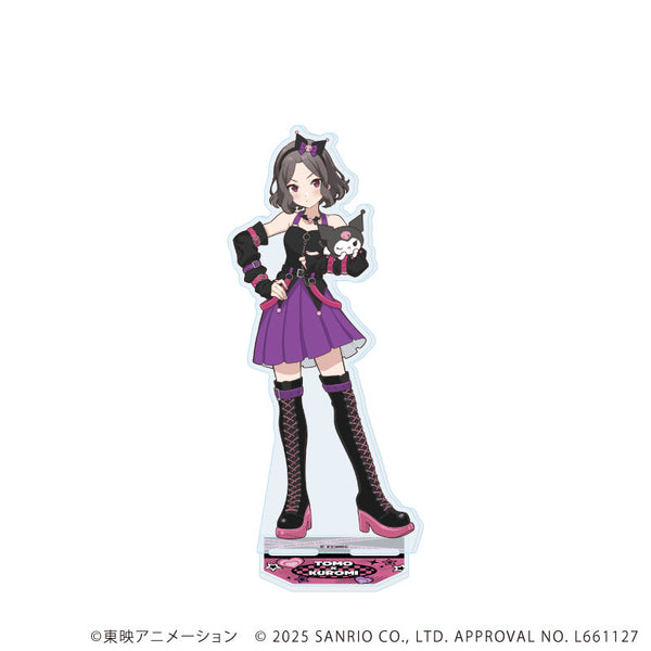 『ガールズバンドクライ×サンリオキャラクターズ』BIGアクリルスタンド04/海老塚 智×クロミ(コラボイラスト)