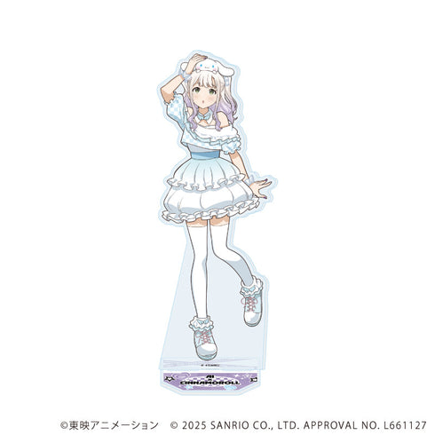 『ガールズバンドクライ×サンリオキャラクターズ』BIGアクリルスタンド09/アイ×シナモロール(コラボイラスト)