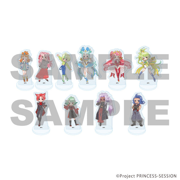 『プリンセッション・オーケストラ』アクリルぷちスタンド01/コンプリートセット(全10種)(グラフアートイラスト)